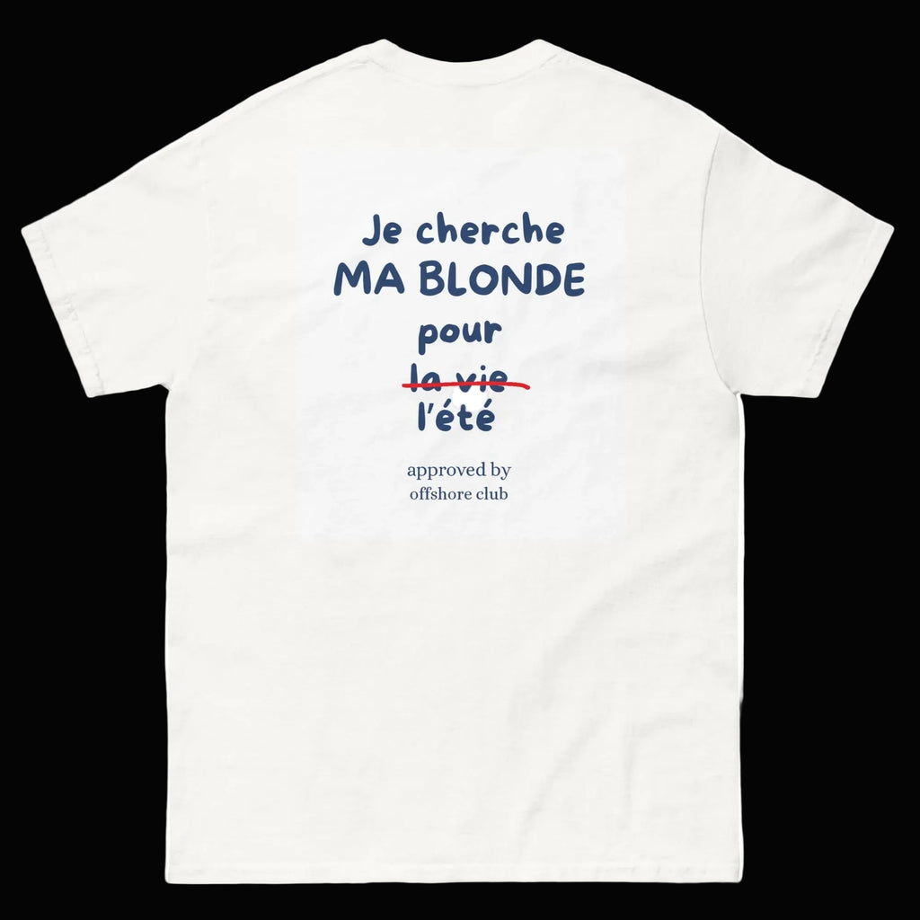 Je cherche ma blonde pour cet été ...