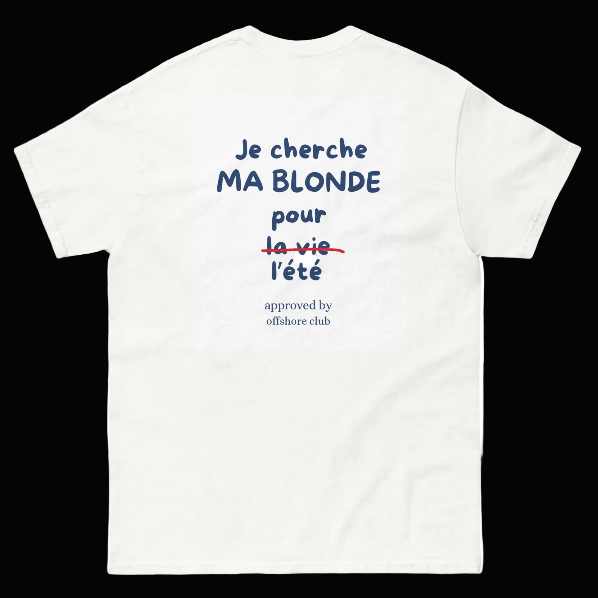 Je cherche ma blonde pour cet été ...